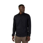FOX LEVEL UP WOVEN SHIRT BLACK