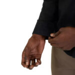 FOX LEVEL UP WOVEN SHIRT BLACK - Image 5