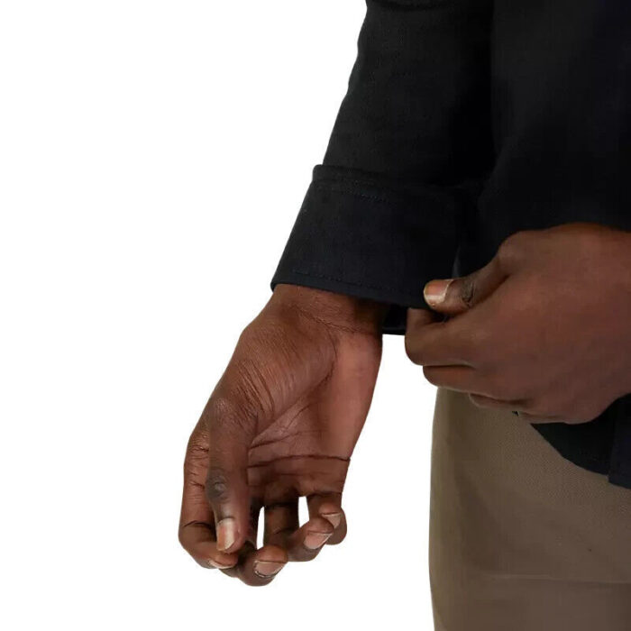 FOX LEVEL UP WOVEN SHIRT BLACK - Image 5