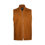 FOX SOURCE SHERPA VEST JACKET NUTMEG BROWN
