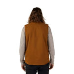 FOX SOURCE SHERPA VEST JACKET NUTMEG BROWN - Image 5