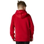 FOX YOUTH LEGACY HOODIE FLAME RED - Image 2