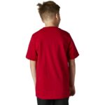 FOX YOUTH LEGACY T-SHIRT FLAME RED - Image 2