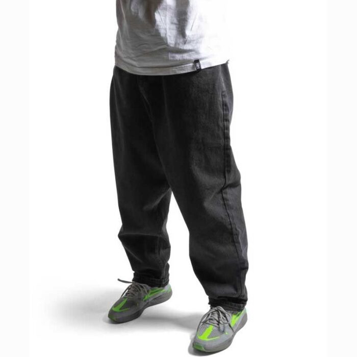 GIRL JEANS WASHED BLACK - Image 3