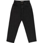 GIRL JEANS WASHED BLACK