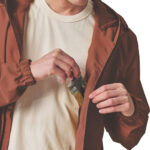 GLOBE BREAKER SPRAY JACKET DARK WALNUT - Image 3