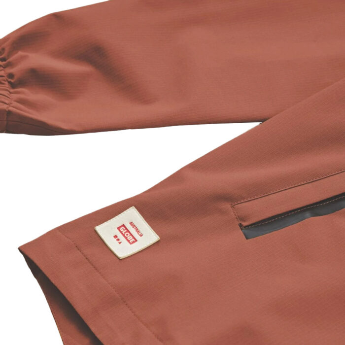 GLOBE BREAKER SPRAY JACKET DARK WALNUT - Image 6