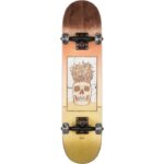 GLOBE CELESTIAL GROWTH MINI COMPLETE SKATEBOARD BROWN 7.0