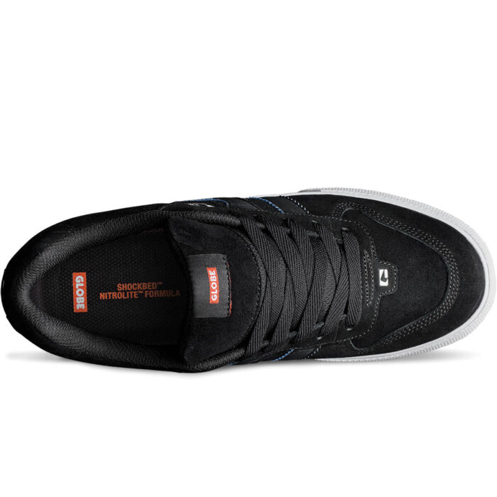 GLOBE ENCORE 2 SHOES BLACK WHITE COBALT - Image 2