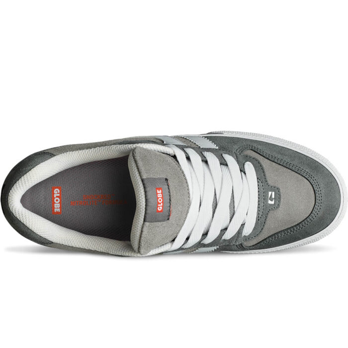GLOBE ENCORE 2 SHOES CHARCOAL WHITE - Image 2