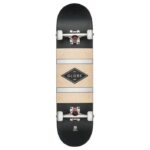 GLOBE G1 DIABLO 2 COMPLETE SKATEBOARD BLACK SILVER 8.0