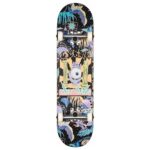 GLOBE G1 STAY TUNED COMPLETE SKATEBOARD BLACK 8.0