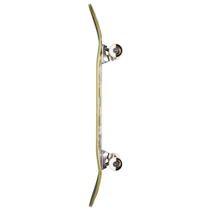 GLOBE G1 STAY TUNED COMPLETE SKATEBOARD BLACK 8.0 - Image 2