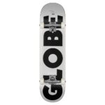 GLOBE GO FUBAR COMPLETE SKATEBOARD WHITE BLACK 8.0