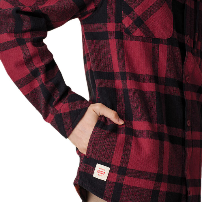 GLOBE WANDERER SHACKET SHIRT RHUBARB - Image 2