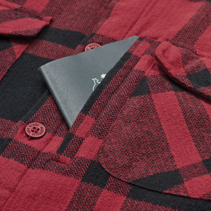 GLOBE WANDERER SHACKET SHIRT RHUBARB - Image 3