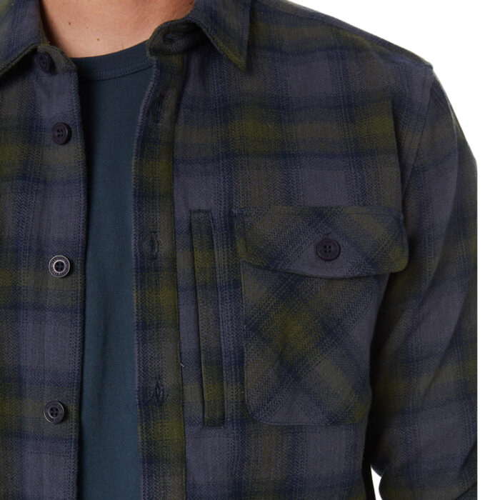 GLOBE WANDERER SHACKET SHIRT NAVY - Image 3