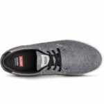 GLOBE WINSLOW SHOES GREY FLECK TWILL - Image 2
