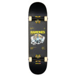 GLOBE X RAMONES G2 COMPLETE SKATEBOARD ROAD TO RUN 8.25