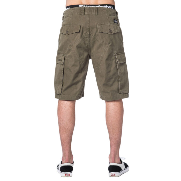 HORSEFEATHERS BAXTER SHORT OLIVE - Image 2
