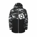 HORSEFEATHERS DAMIEN YOUTH SNOW JACKET BLACK BRUSH