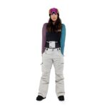 HORSEFEATHERS LOTTE WOMEN SNOWBOARD PANT SILVER BIRCH - Image 4