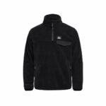 HORSEFEATHERS MADOG FLEECE SWEATSHIRT BLACK
