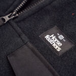 HORSEFEATHERS MADOG FLEECE SWEATSHIRT BLACK - Image 5