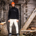 HORSEFEATHERS MADOG FLEECE SWEATSHIRT BLACK - Image 8