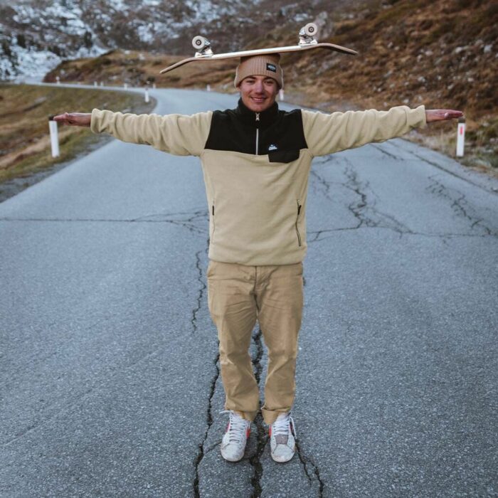 HORSEFEATHERS MADOG FLEECE SWEATSHIRT DESERT - Image 7