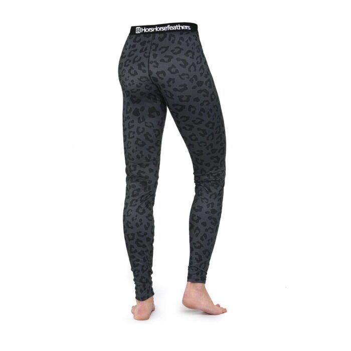 HORSEFEATHERS MIRRA WOMEN THERMAL PANT BLACK CHEETAH - Image 2