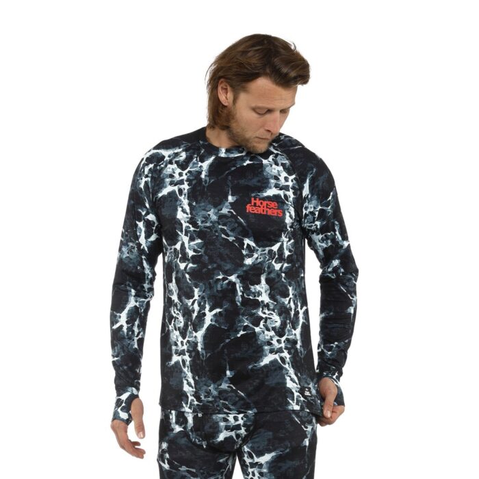 HORSEFEATHERS RILEY THERMAL TOP DARK MATTER - Image 3