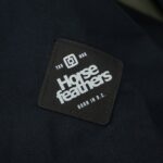 HORSEFEATHERS SPENCER SNOW JACKET BLACK GRAPE LEAF - Image 15