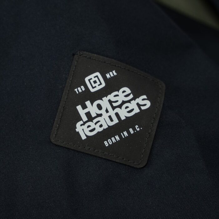 HORSEFEATHERS SPENCER SNOW JACKET BLACK GRAPE LEAF - Image 15