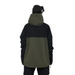 HORSEFEATHERS SPENCER SNOW JACKET BLACK GRAPE LEAF - Image 4