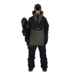 HORSEFEATHERS SPENCER SNOW JACKET BLACK GRAPE LEAF - Image 6