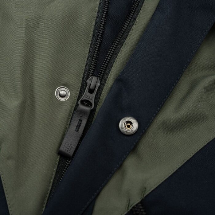 HORSEFEATHERS SPENCER SNOW JACKET BLACK GRAPE LEAF - Image 8