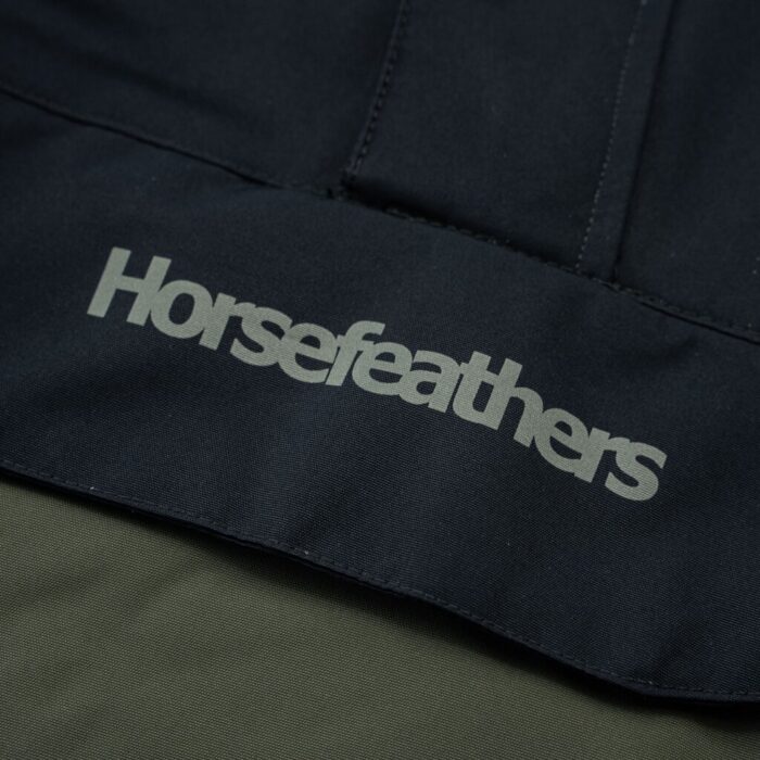 HORSEFEATHERS SPENCER SNOW JACKET BLACK GRAPE LEAF - Image 9