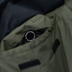 HORSEFEATHERS SPENCER SNOW JACKET BLACK GRAPE LEAF - Image 11