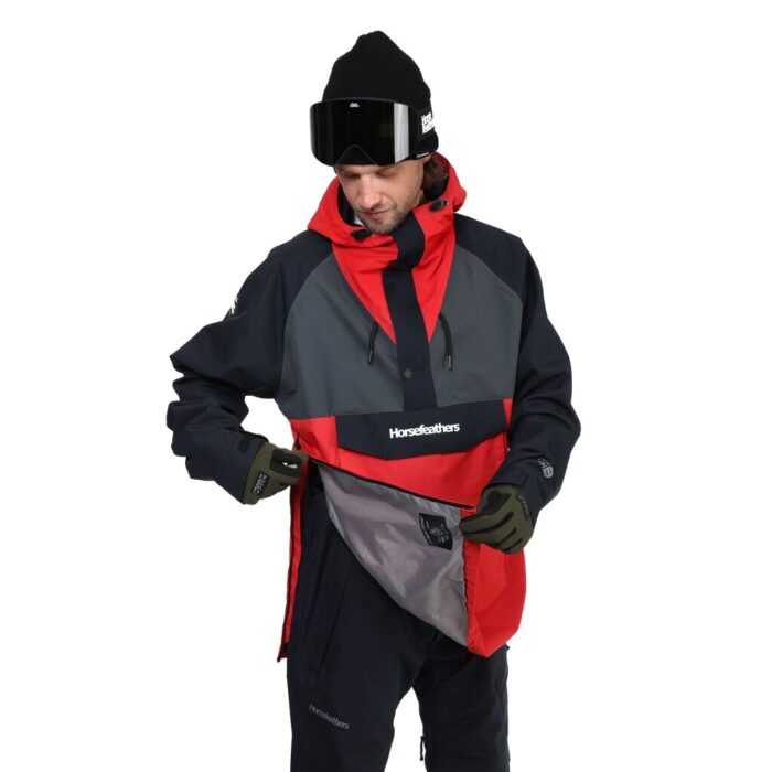 HORSEFEATHERS SPENCER SNOW JACKET LAVA RED - Image 4