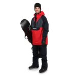 HORSEFEATHERS SPENCER SNOW JACKET LAVA RED - Image 6