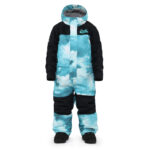 HORSEFEATHERS SPIRIT ONE PIECE KIDS SNOW SUIT AQUARELL