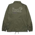 HUF DROP OUT COACHES JACKET FOREST GREEN - Image 2