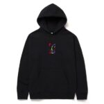 HUF H-DOG HOODIE BLACK