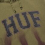 HUF HARTFORD TIEDYE HOODIE OLIVE - Image 3