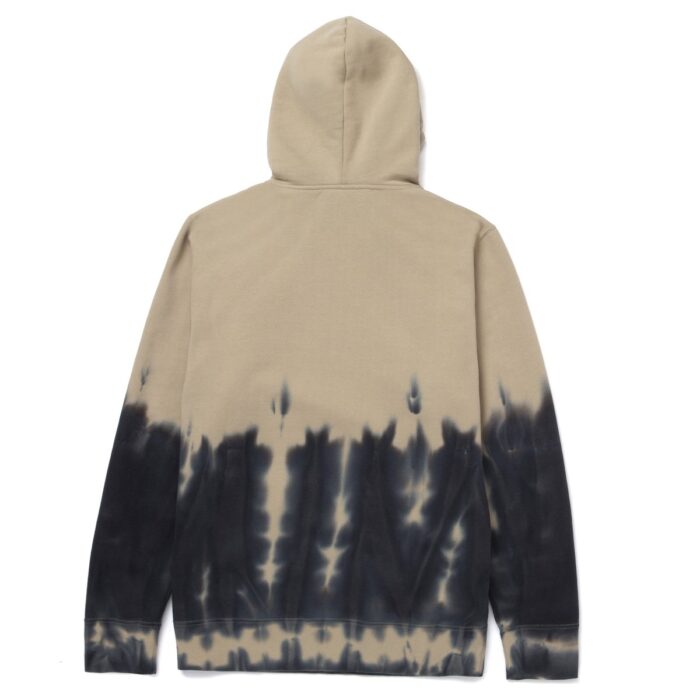 HUF HARTFORD TIEDYE HOODIE TAN - Image 2