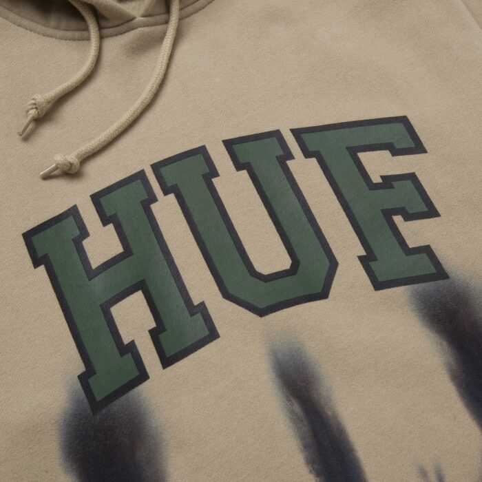 HUF HARTFORD TIEDYE HOODIE TAN - Image 3