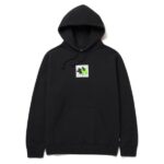 HUF MIS-FIT HOODIE BLACK
