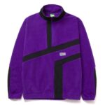 HUF RANGE QUARTER ZIP POLAR FLEECE PURPLE