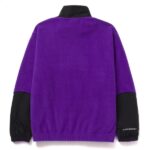 HUF RANGE QUARTER ZIP POLAR FLEECE PURPLE - Image 2
